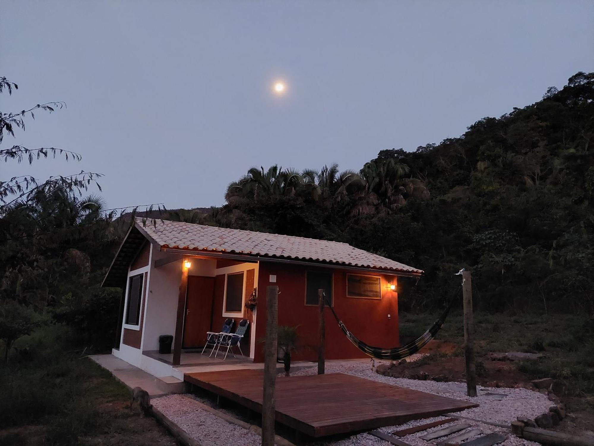 Refugio No Meio Da Natureza - Chale Brisa Da Mata Alto Paraíso de Goiás エクステリア 写真