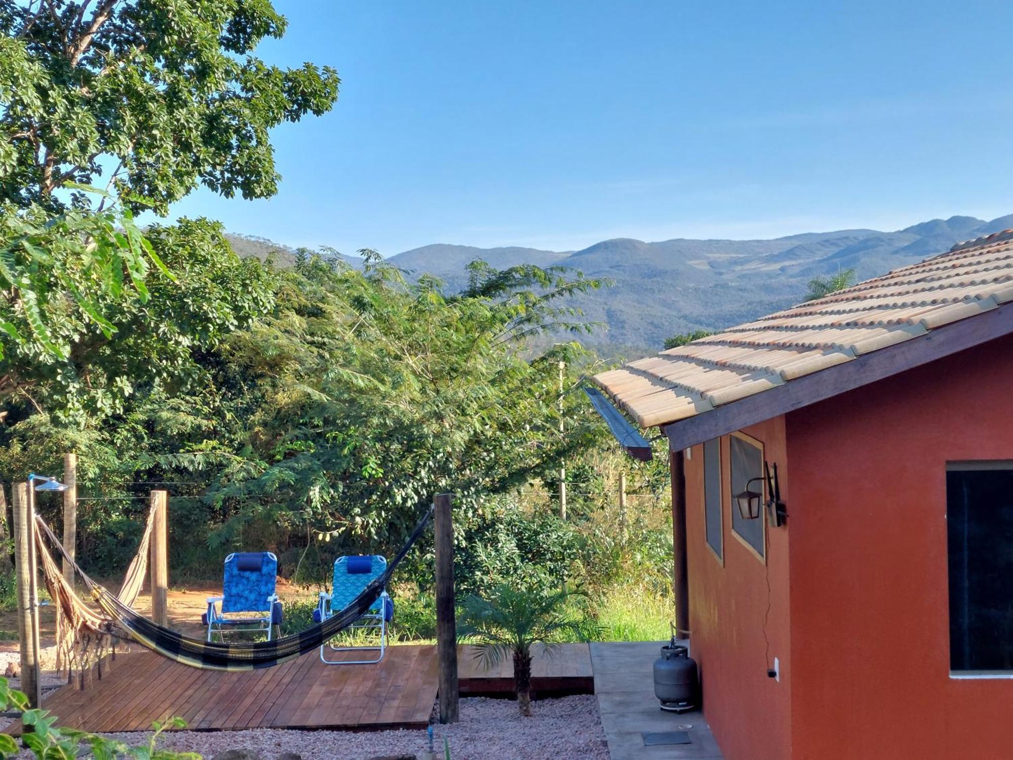 Refugio No Meio Da Natureza - Chale Brisa Da Mata Alto Paraíso de Goiás エクステリア 写真